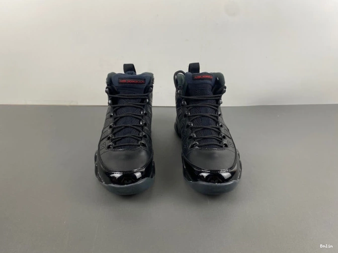 Bmlin Jordan Air Bred 9 302370-014 Retro Patent 0814